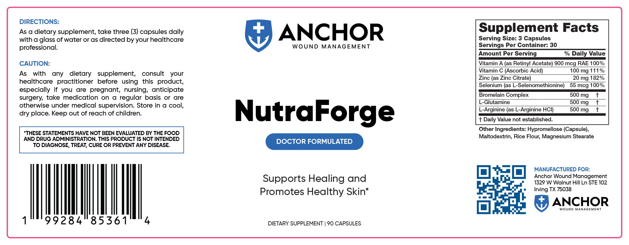 NutraForge Label